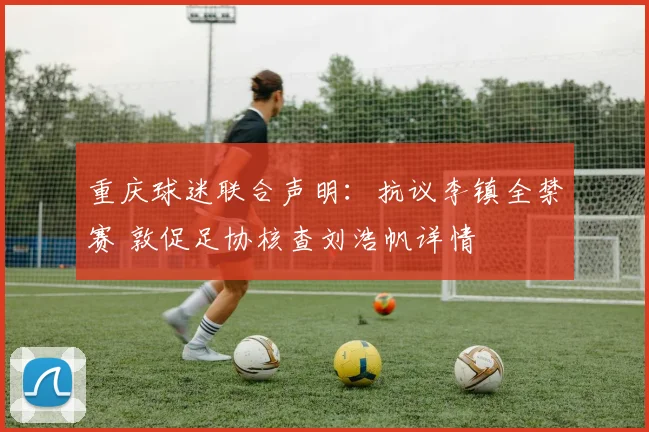 重庆球迷联合声明:抗议李镇全禁赛 敦促足协核查刘浩帆详情